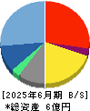 イメージ情報開発 貸借対照表 2025年6月期