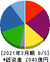 ＭＩＲＡＲＴＨホールディングス 貸借対照表 2021年3月期
