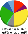 ＡＯＫＩホールディングス 貸借対照表 2024年9月期