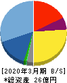 SIGグループ 貸借対照表 2020年3月期 SIGグループ 貸借対照表 2020年3月期