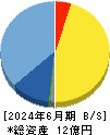 ＧｒｅｅｎＢｅｅ 貸借対照表 2024年6月期