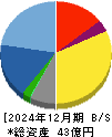 ロココ 貸借対照表 2024年12月期 ロココ 貸借対照表 2024年12月期
