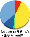 Ｉｎｓｔｉｔｕｔｉｏｎ　ｆｏｒ　ａ　Ｇｌｏｂａｌ　Ｓｏｃｉｅｔｙ 貸借対照表 2023年12月期