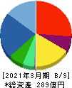 テクノホライゾン 貸借対照表 2021年3月期 テクノホライゾン 貸借対照表 2021年3月期
