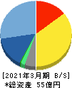 イントラスト 貸借対照表 2021年3月期 イントラスト 貸借対照表 2021年3月期