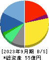 キャピタル・アセット・プランニング 貸借対照表 2023年9月期