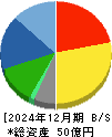 ｇｏｏｄｄａｙｓホールディングス 貸借対照表 2024年12月期