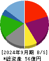 一家ホールディングス 貸借対照表 2024年9月期