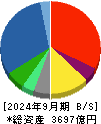 ＫＰＰグループホールディングス 貸借対照表 2024年9月期