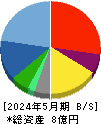 フューチャーリンクネットワーク 貸借対照表 2024年5月期 フューチャーリンクネットワーク 貸借対照表 2024年5月期