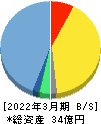 シンクロ・フード 貸借対照表 2022年3月期 シンクロ・フード 貸借対照表 2022年3月期