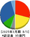 共同紙販ホールディングス 貸借対照表 2025年3月期 共同紙販ホールディングス 貸借対照表 2025年3月期