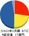 中小企業ホールディングス 貸借対照表 2022年3月期 中小企業ホールディングス 貸借対照表 2022年3月期