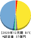 ファンペップ 貸借対照表 2020年12月期