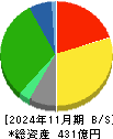 天満屋ストア 貸借対照表 2024年11月期