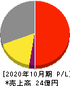 ビーアンドピー 損益計算書 2020年10月期