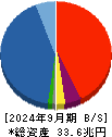 大和証券グループ本社 貸借対照表 2024年9月期