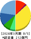 ビジョン 貸借対照表 2024年3月期