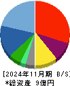フューチャーリンクネットワーク 貸借対照表 2024年11月期