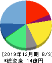 ウィルズ 貸借対照表 2019年12月期 ウィルズ 貸借対照表 2019年12月期