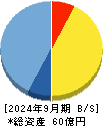 シンバイオ製薬 貸借対照表 2024年9月期