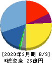 SIGグループ 貸借対照表 2020年3月期 SIGグループ 貸借対照表 2020年3月期