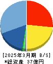 日本エマージェンシーアシスタンス 貸借対照表 2025年3月期