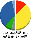 レイズネクスト 貸借対照表 2021年3月期 レイズネクスト 貸借対照表 2021年3月期
