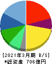 三井松島ホールディングス 貸借対照表 2021年3月期 三井松島ホールディングス 貸借対照表 2021年3月期