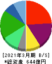 メディカルシステムネットワーク 貸借対照表 2021年3月期 メディカルシステムネットワーク 貸借対照表 2021年3月期
