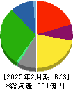 ミスターマックス・ホールディングス 貸借対照表 2025年2月期 ミスターマックス・ホールディングス 貸借対照表 2025年2月期