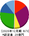 T.S.I 貸借対照表 2020年12月期 T.S.I 貸借対照表 2020年12月期