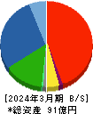 ニッコー 貸借対照表 2024年3月期 ニッコー 貸借対照表 2024年3月期
