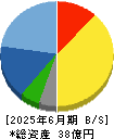 ココルポート 貸借対照表 2025年6月期