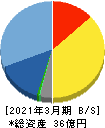 ブロードマインド 貸借対照表 2021年3月期