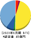 カルナバイオサイエンス 貸借対照表 2023年6月期