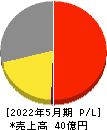 日本エンタープライズ 損益計算書 2022年5月期