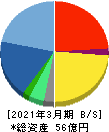 テリロジーホールディングス 貸借対照表 2021年3月期 テリロジーホールディングス 貸借対照表 2021年3月期