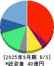 東京通信グループ 貸借対照表 2025年9月期
