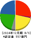 オエノンホールディングス 貸借対照表 2024年12月期 オエノンホールディングス 貸借対照表 2024年12月期