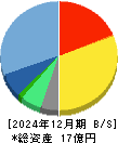 セイファート 貸借対照表 2024年12月期 セイファート 貸借対照表 2024年12月期