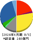DNホールディングス 貸借対照表 2024年6月期 DNホールディングス 貸借対照表 2024年6月期