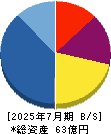 スリー・ディー・マトリックス 貸借対照表 2025年7月期
