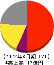 ロジザード 損益計算書 2022年6月期 ロジザード 損益計算書 2022年6月期