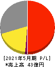 日本エンタープライズ 損益計算書 2021年5月期