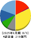 フォーカスシステムズ 貸借対照表 2025年6月期