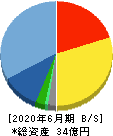 アクモス 貸借対照表 2020年6月期 アクモス 貸借対照表 2020年6月期