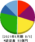 ファイバーゲート 貸借対照表 2021年6月期 ファイバーゲート 貸借対照表 2021年6月期