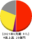 タウンニュース社 損益計算書 2021年6月期 タウンニュース社 損益計算書 2021年6月期