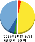 フィーチャ 貸借対照表 2021年6月期 フィーチャ 貸借対照表 2021年6月期